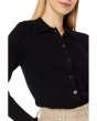 Miri Collared Button-Front Top