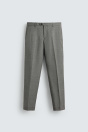 Zara КЛАССИЧЕСКИЕ БРЮКИ В КЛЕТКУ ИЗ СМЕШАННОЙ ШЕРСТИ 536431899-084-38