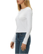 Trixie Crew Neck Snap Cardi