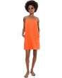 Hideaway Linen Tie Strap Dress