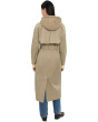 Maxi Raglan Trench With Bib