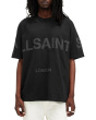AllSaints Мужская толстовка с коротким рукавом Biggy Crew