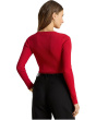 Rib-Knit Cotton-Blend Crew Neck Sweater