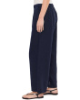 Organic Linen Ankle Wide Pants