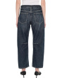 Darted Barrel Leg Jeans in Danver Wash