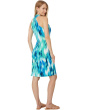 Sandy Ikat Shimmer Short Dress
