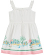 Border Print Dress (Toddler/Little Kid/Big Kid)