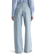 Stella Mid-Rise Wide Leg Palazzo Jeans in Idol
