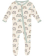 Kickee Pants Kids Футболка с принтом и двухсторонней застежкой-молнией (для младенцев)