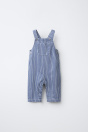 Zara КОМБИНЕЗОН СЕРЖА в ПОЛОСКУ 495675300-044-6