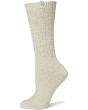 Rib Knit Slouchy Crew Sock