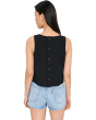 Taj Hemp Button Back Tank