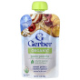 Gerber, Organic для малышей, с растительным вкусом, от 12 месяцев, батат и вишня с овсом, 99 г (3,5 унции)