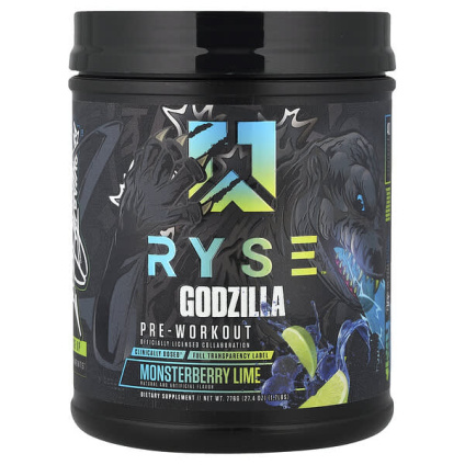 RYSE, Godzilla, предтренировочный комплекс, со вкусом монстеры и лайма, 776 г (1,74 фунта)