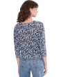 Indigo Crosshatch Sweater