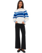 Stripe Apres Stevie Cozy Cotton Pullover