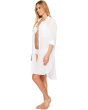Crinkle Twill Beach Shirt