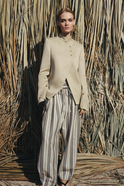 Zara БЛЕЙЗЕР С ВОЛАНАМИ - ZW COLLECTION LIMITED EDITION 530096899-450-1