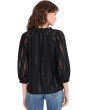 Raglan Peasant Split Neck Blouse