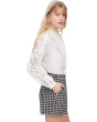 Gingham Mini Skort