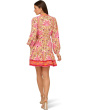 Printed Flounce Dress