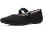 Delicato Wave-Edge Canvas Mary Janes