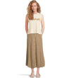 Manzana Paneled Midi Skirt