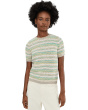 Layered Knit Sweater Tee