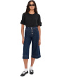 Flounce Elbow Bow Sleeve Top