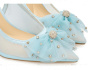 Lavilra Tulle Bow Embellished Pumps