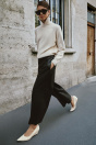 Zara ТУФЛИ-ЛОДОЧКИ НА ТАНКЕТКЕ Сломанные белые?