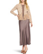 Petite Cork Fringe Knit Jacket