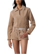 Latte Frappe Real Suede Jacket