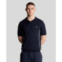 Lyle and Scott Трикотажная рубашка поло с отделкой по швам