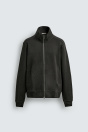 Zara КУРТКА ИЗ ТРИКОТАЖНОЙ ТКАНИ В РУБЧИК С ЗАЩЕЛКОЙ 495674979-807-2