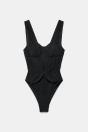 Zara Купальник С бюстгальтерами И талией 498372217-800-1