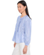 Crew Neck With Pleated Front