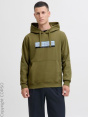 Jack & Jones Толстовка с капюшоном Jorinwood Block Брендинг C44630567-4283
