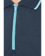 Sleeveless Fitted Pique Polo
