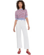 The Short Emmy Wide-Leg Jean in Tile White