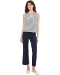 Sleeveless Collared Top