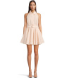 Halter Flared Mini Dress