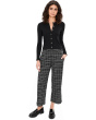 Mabel Mid-Rise Pull-on Crop Stovepipe With Side Stripe Pant 25" Inseam