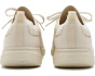 Super-Q Crystal-Trim Knit Slip-On Laced Sneakers