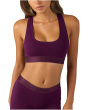 Plum Modal Solid Sports Bra