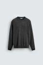 Zara СВИТЕР ИЗ СМЕСОВОЙ ШЕРСТИ 495707582-832-3