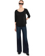 Long Sleeve Shirttail Pocket Tee