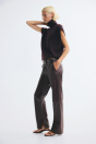 Свитер с водолазкой свободного покроя