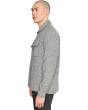 Long Sleeve Flap Pocket Collared Overshirt
