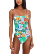 Viva Vacation Square Neck One-Piece